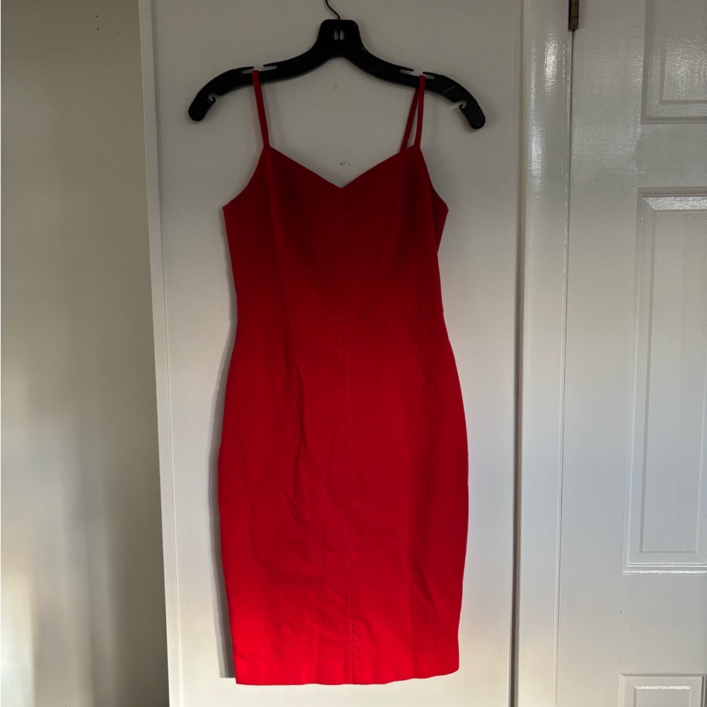 Banana Republic Size 2 Red Cocktail Dress